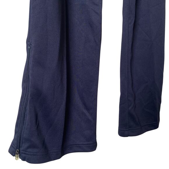 NEW ASICS Cali Track Sports Pants Navy Blue Size Medium Soccer Warm Up Pants - Picture 3 of 5